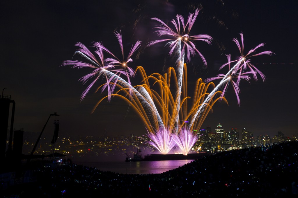Lake Union Fireworks - Seattle